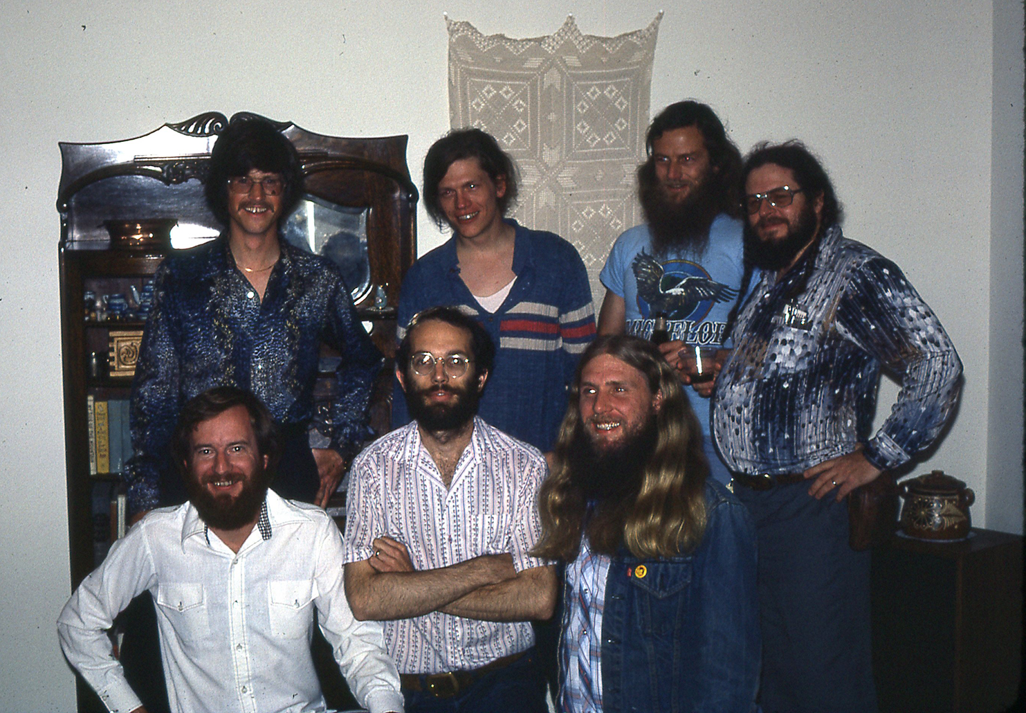 Cal TSS Developers at the 1980 reunion